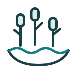 Constructed wetland icon