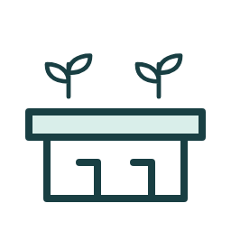 Green roof icon